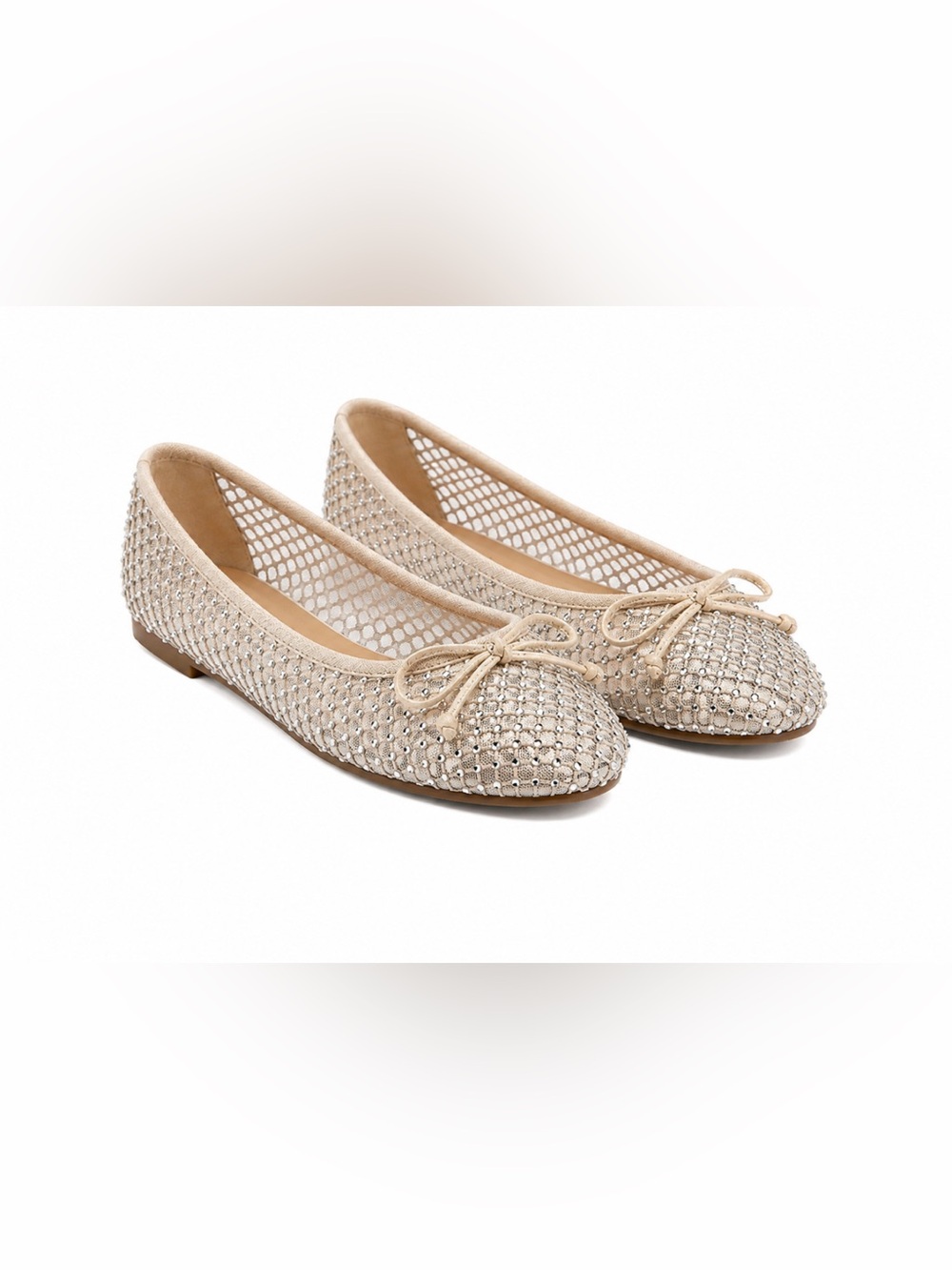 Call it Spring Rhinestone Ballet Flat